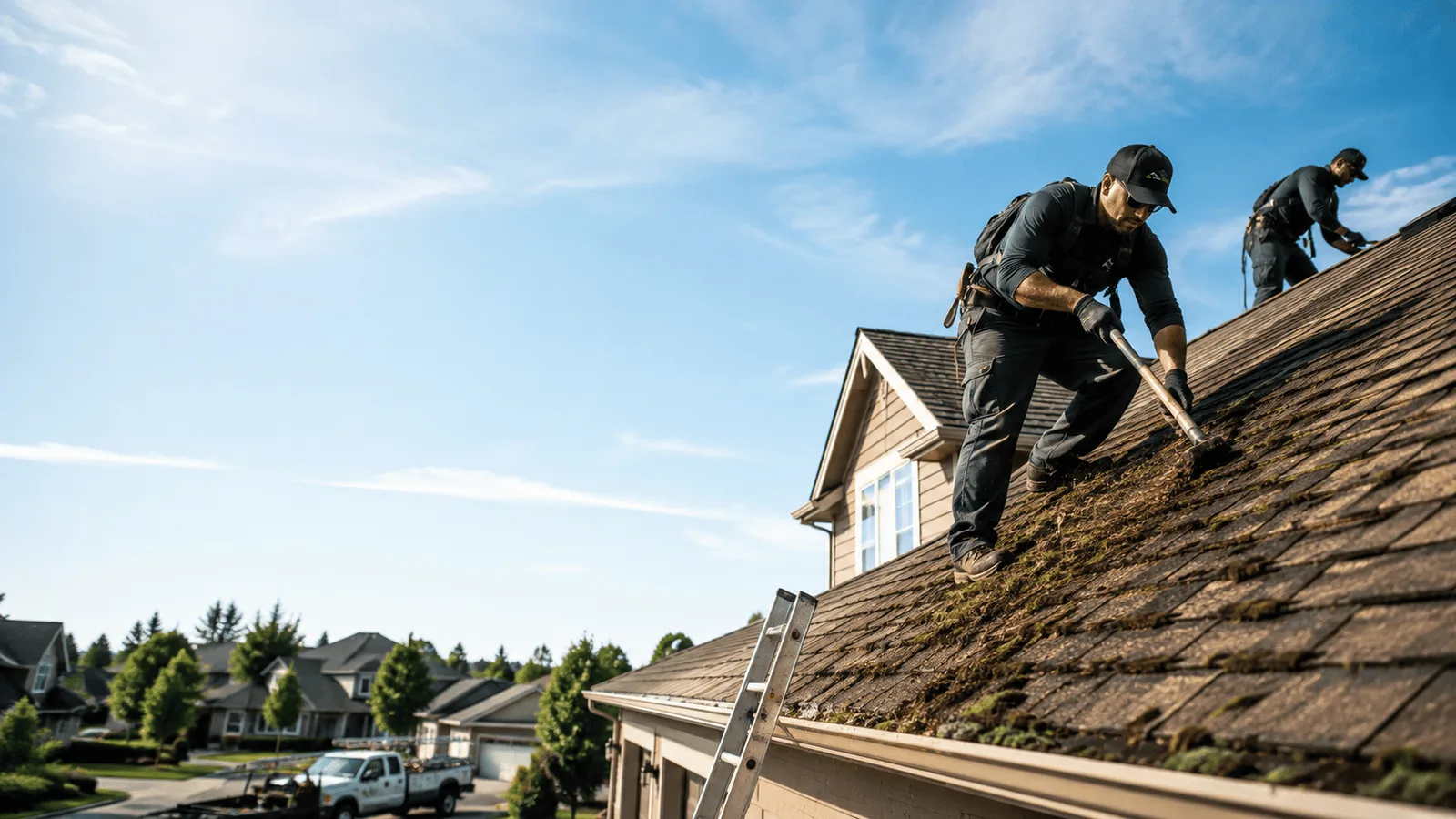 Roof Moss Removal in Mendon, OH near me